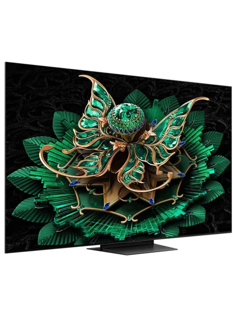 TCL - 85 Inch Smart TV 4K QLED, Google TV, HDR 3000 nits CrystlGlow HVA Panel, 144Hz, Quantum Dot Technology, AiPQ Pro Processor, IMAX Enhanced Audio, Slim Design(2025 Model) 85C7K BLACK - Image 1