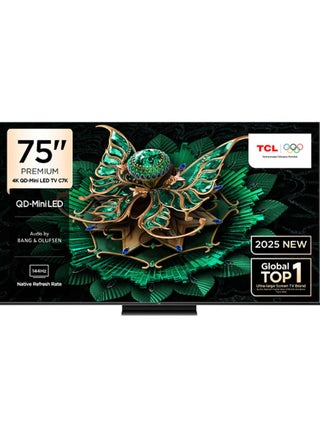 75 Inch Smart TV 4K QLED, Google TV, HDR 3000 nits CrystlGlow HVA Panel, 144Hz, Quantum Dot Tech, AiPQ Pro Processor, IMAX Enhanced Audio, Ultra Slim Design(2025 Model) 75C7K BLACK - pnsku/N70169567V/45/_/1745312046/494c0a92-530d-42ce-944f-0a5233b18ced