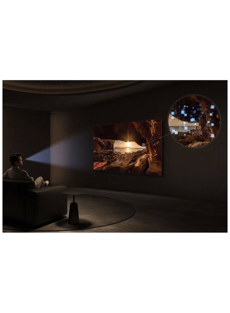 TCL 75 Inch QLED-MiniLED TV Smart Google TV, 4K Resolution, Dolby Vision Atmos, 144Hz, ONKYO 2.1 Hi-Fi System, Dolby Vision HDR, Ultra Slim Design – (2025 Model) 75C6K Black  - Image 5