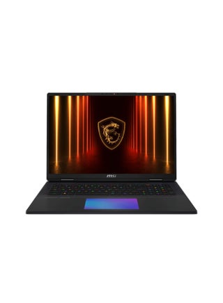 كمبيوتر محمول للألعاب Titan 18 بشاشة 18 بوصة UHD+ (3840x2400)، معالج Intel Core Ultra 9-275HX/ ذاكرة وصول عشوائي 64 جيجابايت دي دي ار 5/ قرص اس اس دي سعة 6 تيرابايت/ بطاقة رسومات انيفيديا جي فورس ار تي اكس5090 سعة 24 جيجابايت/ نظام التشغيل ويندوز 11 Pro/ اللغة الإنجليزية/ العربية أسود الإنجليزية/العربية - pnsku/N70169578V/45/_/1745318170/bb287057-517e-45cb-ba39-1998088e8ba1