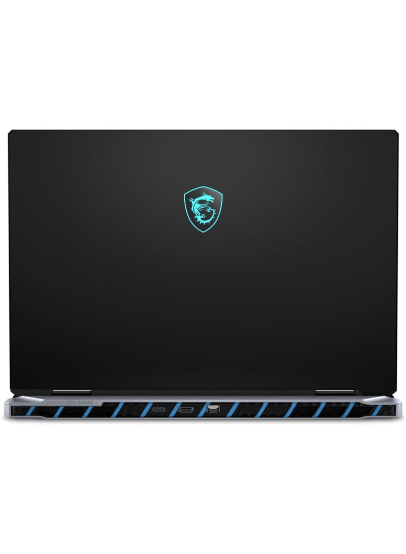 Titan 18 Gaming Laptop With 18 Inch UHD+ (3840x2400) Display,Intel Core Ultra 9-275HX Processor/64GB RAM DDR5/6TB SSD/24GB Nvidia GeForce RTX 5090 Graphics/Windows 11 Pro/ English/Arabic Black