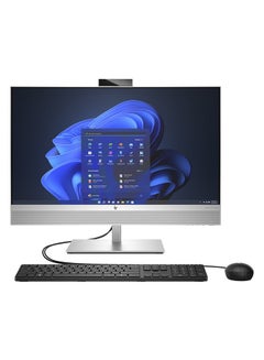 HP EliteOne 870 G9 AIO With 27-Inch QHD (2560x1440) Display, Intel Core i9-12900 Processor/64GB RAM DDR5/1TB SSD/Intel UHD Graphics 770/Windows 11 Pro/ English Silver  - Image 2