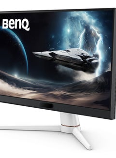 BenQ 25'' Inch Gaming Monitor with AI 1ms Response Time, FHD, 220Hz Refresh Rate MOBIUZ, GTG, Display Port 1.2 HDMI 2.0 USB Hub 99% sRGB AMD Freesync AI Game Color Mode Game Color Database 2.5W Built-in Speakers - EX251 | White  - Image 3