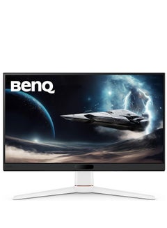 BenQ 25'' Inch Gaming Monitor with AI 1ms Response Time, FHD, 220Hz Refresh Rate MOBIUZ, GTG, Display Port 1.2 HDMI 2.0 USB Hub 99% sRGB AMD Freesync AI Game Color Mode Game Color Database 2.5W Built-in Speakers - EX251 | White  - Image 2