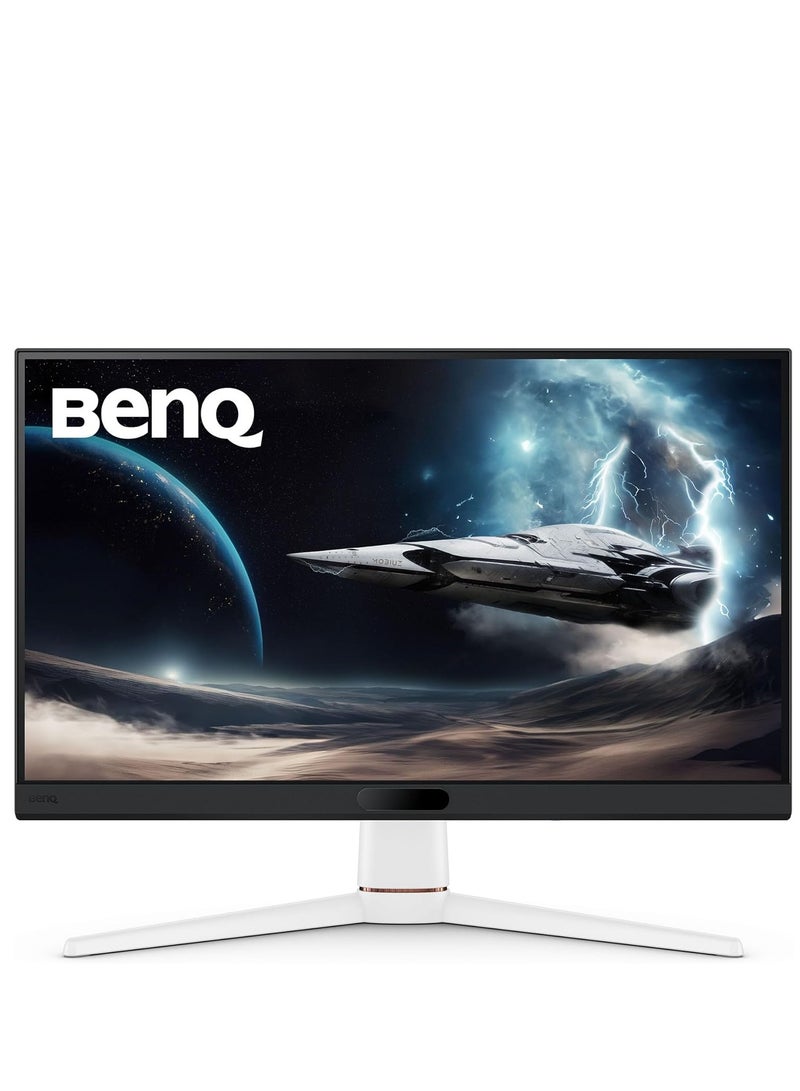 بين كيو - 25'' Inch Gaming Monitor with AI 1ms Response Time, FHD, 220Hz Refresh Rate MOBIUZ, GTG, Display Port 1.2 HDMI 2.0 USB Hub 99% sRGB AMD Freesync AI Game Color Mode Game Color Database 2.5W Built-in Speakers - EX251 | White - Image 1