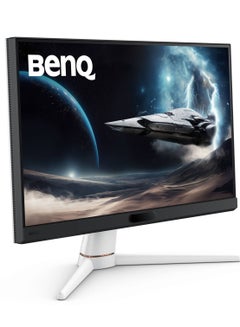 BenQ 25'' Inch Gaming Monitor with AI 1ms Response Time, FHD, 220Hz Refresh Rate MOBIUZ, GTG, Display Port 1.2 HDMI 2.0 USB Hub 99% sRGB AMD Freesync AI Game Color Mode Game Color Database 2.5W Built-in Speakers - EX251 | White  - Image 4