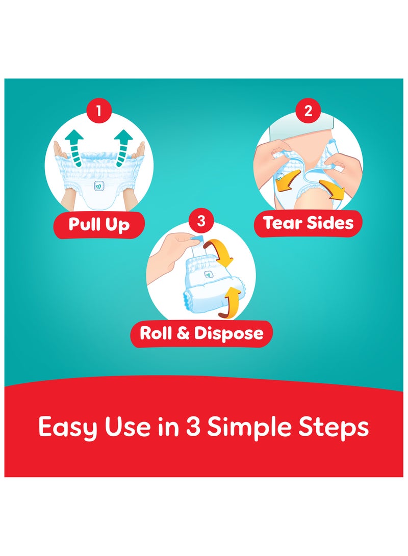 Pampers Pants Size 5 Rash Protection 12-18kg Super Saving Box - 162 Count  - Image 5