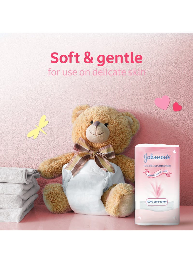 جونسون قطن الأطفال - 80 جرام - Image 3