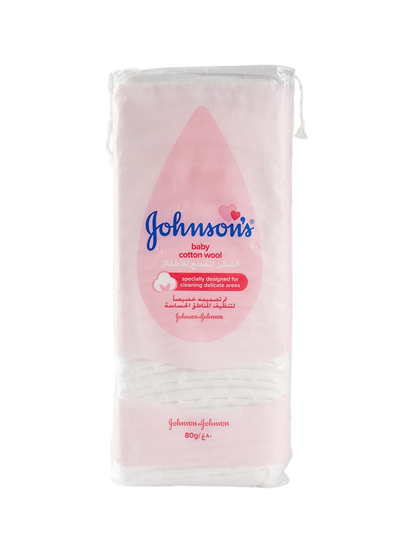 جونسون قطن الأطفال - 80 جرام - Image 1