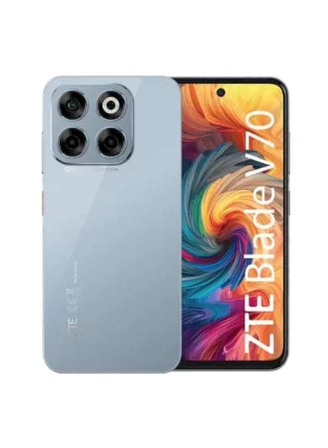 ZTE Blade V70 Dual SIM Stardust Gray 6GB+10GB RAM 256GB 4G - International Version - Image 1