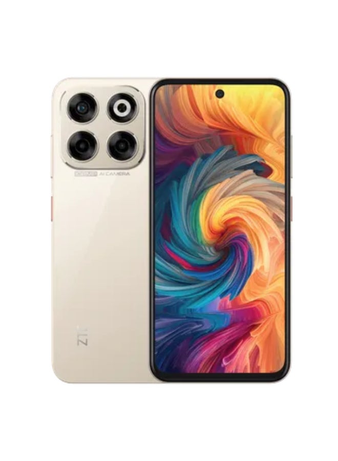 ZTE Blade V70 Dual SIM Sunshine Gold 6GB+10GB RAM 256GB 4G - International Version - Image 1