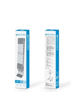 HP iStand Aluminium Laptop Stand - Adjustable Height 6 Levels - Anti Slip & Sturdy with silicone pads - Compatibile With 10 To 15.6 Inches Laptops Silver  - Image 3