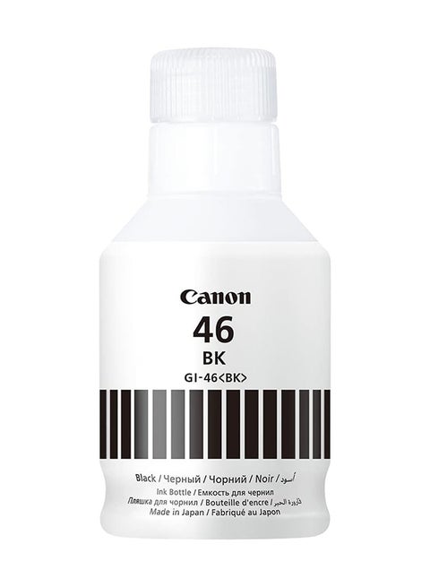 GI-46 PGBK, High Yield, Black Ink Bottle, Prints Up to 6,000 Pages, 170 ml Black