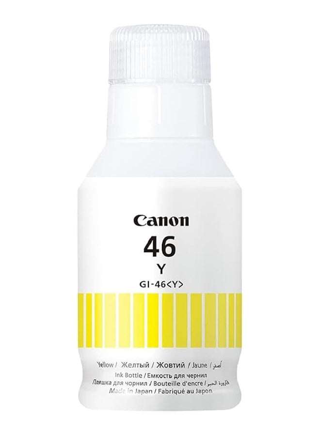 كانون GI-46Y, Yellow Ink Bottle, Prints Up to 14,881 Pages, 135 ml Yellow 