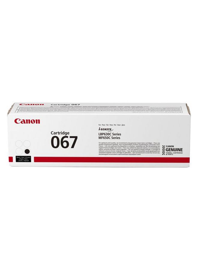 كانون Toner-CRG 067 Bk-MF65X Series – Yield 1350 Black 
