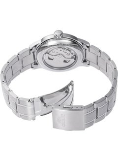 أورينت Men's Bambino Version 7 Automatic Men's Watch RA-AC0M09E30B – Green Dial, Stainless Steel Bracelet, Domed Crystal, 38mm Case  - Image 2