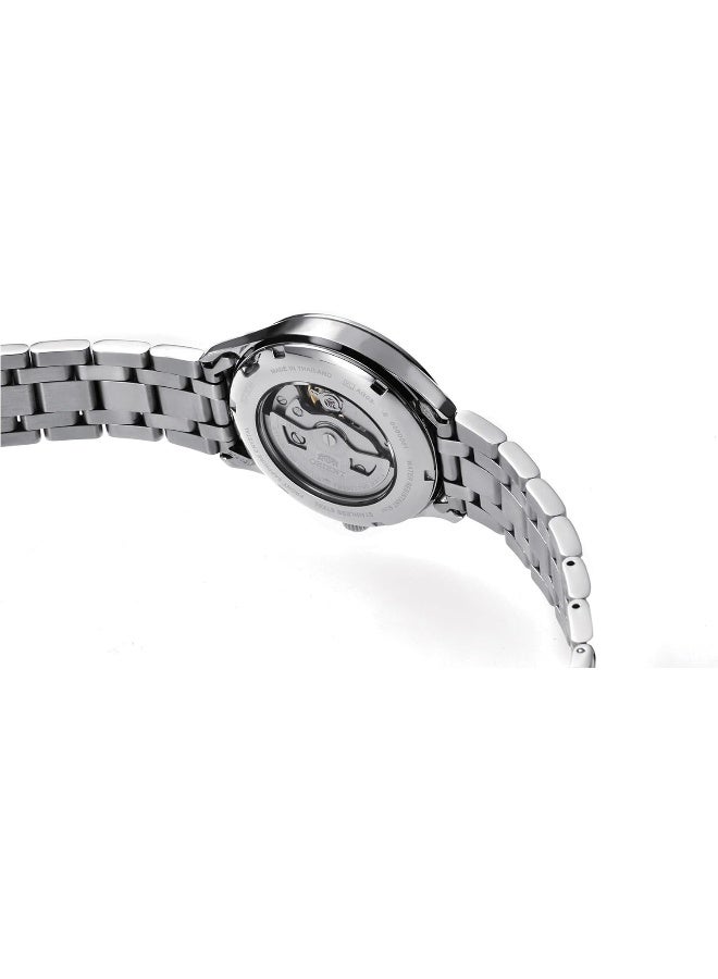 ORIENT Men's Golden Eye II Automatic Men's Watch FAG03002B0 – Black Open Heart Dial, Stainless Steel Bracelet, Exhibition Caseback  - Image 5