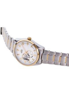 أورينت Men's Contemporary Open Heart Automatic Men's Watch RA-AR0001S00C – White Dial, Stainless Steel Bracelet, Sapphire Crystal  - Image 4