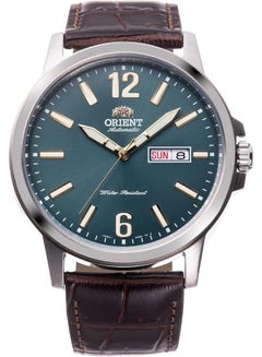 أورينت Men's Kamasu Automatic Men's Watch RA-AA0C06E19B – Green Dial, Stainless Steel Bracelet, 200m Water Resistance, Sapphire Crystal  - Image 1