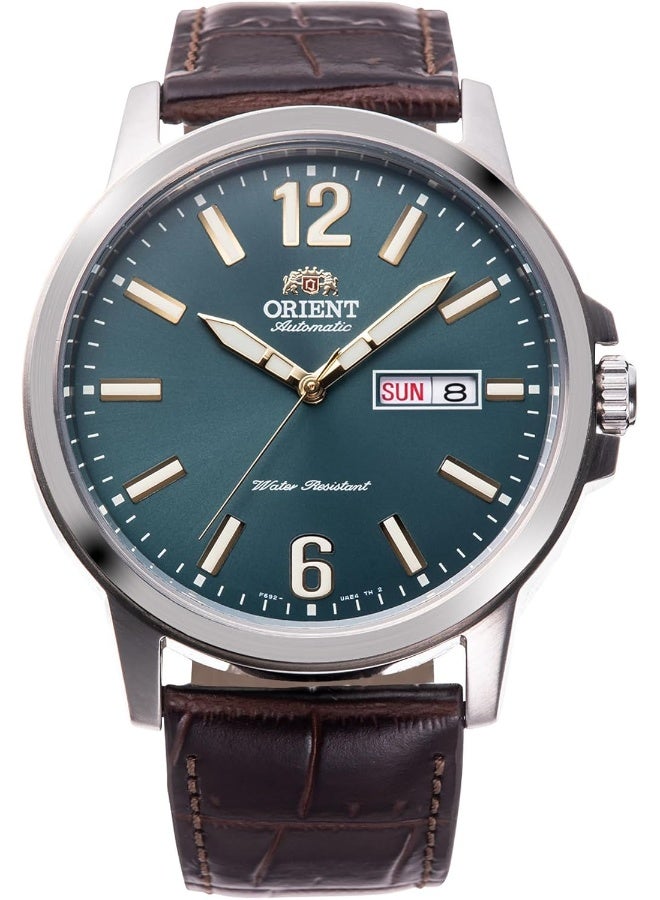 ORIENT Men's Kamasu Automatic Men's Watch RA-AA0C06E19B – Green Dial, Stainless Steel Bracelet, 200m Water Resistance, Sapphire Crystal - Image 1