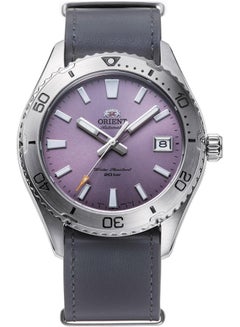 أورينت Mako 40 Automatic Men's Watch RA-AC0Q07V30B – Green Dial, Leather Strap, 200m Water Resistance, Sapphire Crystal  - Image 1