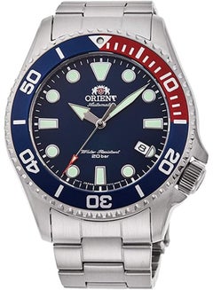 أورينت Men's Classic Automatic Men's Watch RA-AC0K03L – Blue Dial, Leather Strap, Exhibition Caseback, 40.5mm Case  - Image 1