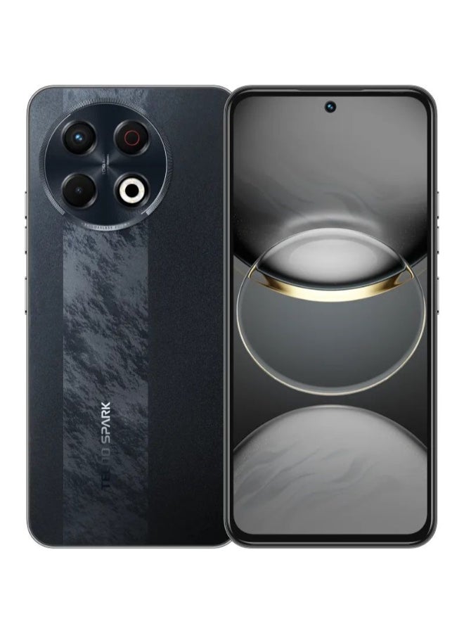 تكنو Spark 30 Pro Dual SIM Obsidian Edge 8GB RAM 256GB 4G - International Version - Image 1