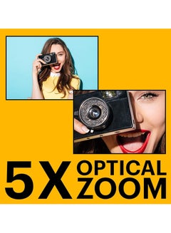 Kodak PIXPRO FZ55-RD 16MP Digital Camera, 5x Optical Zoom, Wide Angle Lens, 2.7-inch LCD Screen Red  - Image 3
