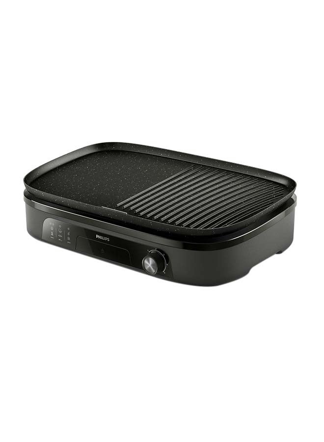 فيليبس Table Grill 2400 W HD6210/90 Black  - Image 2