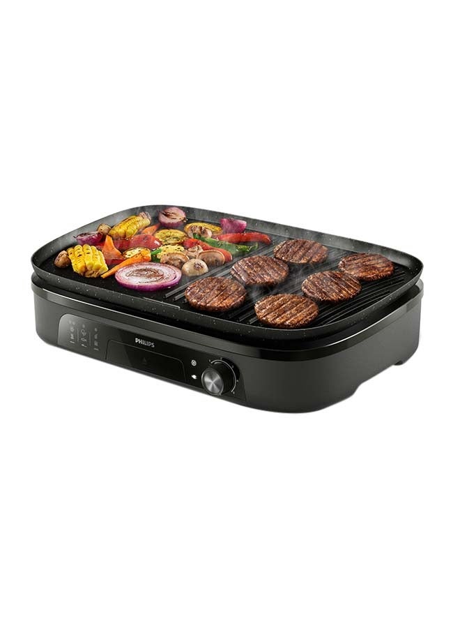 فيليبس Table Grill 2400 W HD6210/90 Black  - Image 3