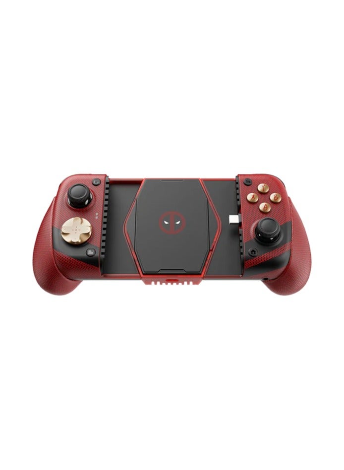 GameSir X3 Pro DeadPool Edition Mobile Gaming Controller with Cooler Android, iPhone 15 Series, Ergonomic Design-Phone Controller, Support Zenless Zone Zero, Cloudy Gaming, Xbox Game Pas