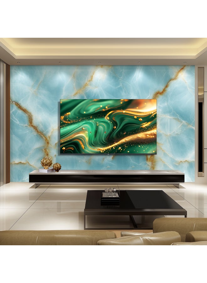 Haier Haier 65 Inch 4K QLED Smart Google TV | Gaming@120 Hz | Dolby Audio | MEMC/VRR/ALLM | 2+32GB RAM/ROM | Voice Control HDR10 | Chromecast | HDMI 2.1 | Premium Bezel-Less Design H55S80FUX Black S80FUX black  - Image 2
