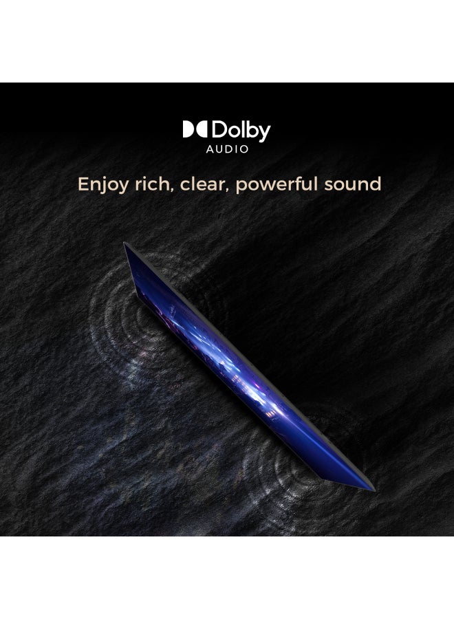 Haier - 50 Inch 4K UHD Smart Google TV | Dolby Audio | HDR 10 | Gaming MEMC Processor | 2+32GB RAM/ROM | Variable Refresh Rate | Auto Low Latency Mode | Premium Bezel-less Design - H50H5F Black H5F black - Image 1