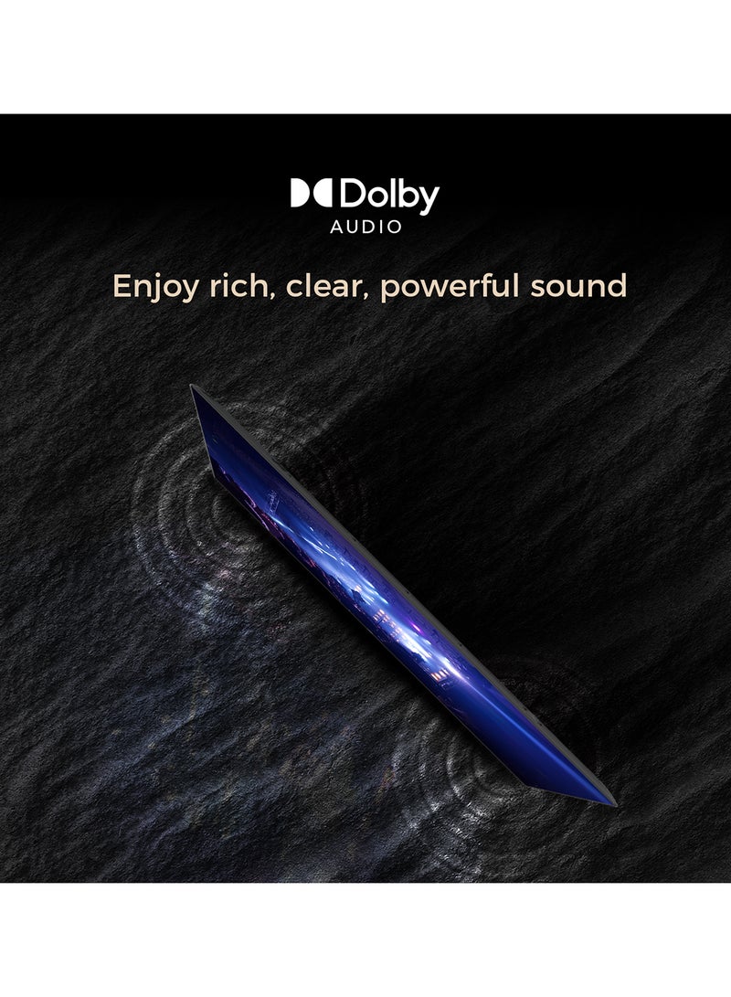 Haier - 50 Inch 4K UHD Smart Google TV | Dolby Audio | HDR 10 | Gaming MEMC Processor | 2+32GB RAM/ROM | Variable Refresh Rate | Auto Low Latency Mode | Premium Bezel-less Design - 50H5F Black H5F black - Image 1