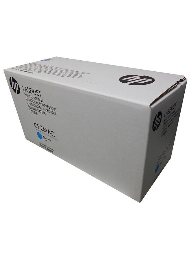 HP 648 LaserJet Toner Cartridge - CE261AC | Cyan - Image 3