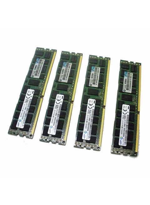 32GB Memory Kit, DDR3-1333 MHz PC3-10600 "4 Pieces" AT127A | Multicolour