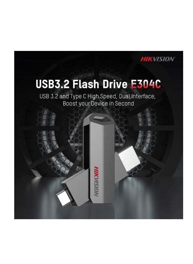 HIKVISION E304C OTG Type-C & USB 3.2 Flash Mem 64 GB  - Image 4