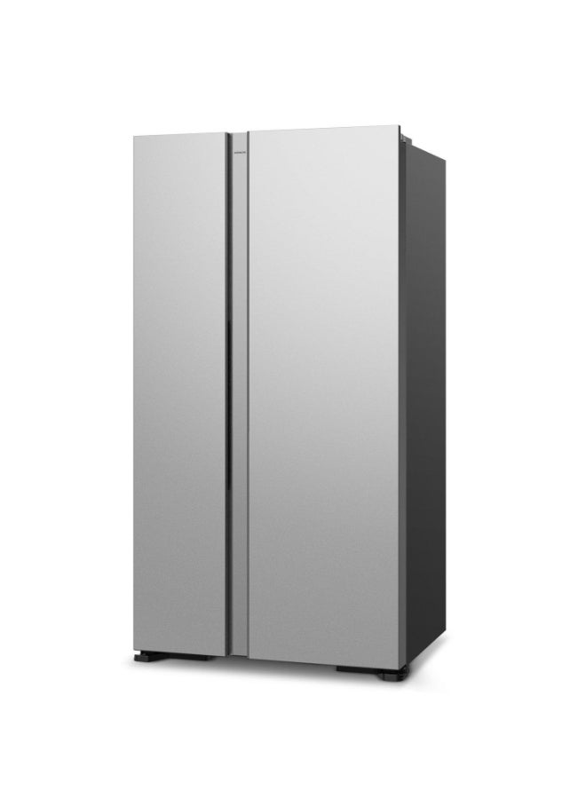 HITACHI Refrigerator Side by Side 13 Cuft Freezer 8 Cuft R-S800PS0 GS Silver - Image 2