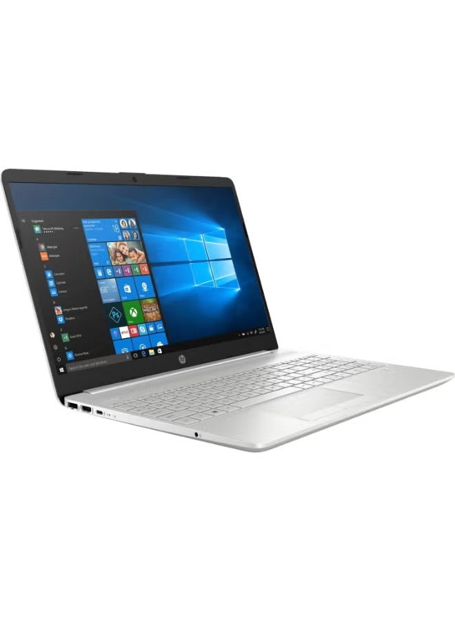 إتش بي - Laptop With 15.6-Inch Full HD Display, Intel Core i3-1115G4 Processor/4GB RAM/256GB SSD/Intel Iris XE Graphics/Windows 11 Home English Natural Silver - Image 1
