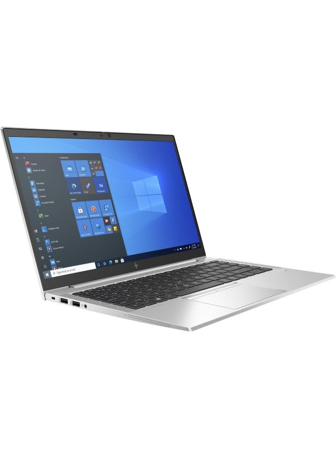 EliteBook Laptop With 14-Inch Full HD Display, AMD Ryzen 3 PRO 4450U Processor/16GB RAM/2TB SSD/AMD Radeon Graphics/Windows 11 With Bag + Mouse English Silver