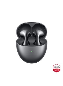 HUAWEI FreeBuds 6 Wireless Bluetooth Earbuds, Dual-driver True Sound, Stable & Clear Calls, Comfortablt Ear-fitting Wearing, Open-fit ANC, iOS and Android Black  - Image 1