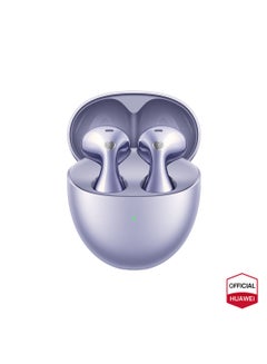 HUAWEI FreeBuds 6 Wireless Bluetooth Earbuds, Dual-driver True Sound, Stable & Clear Calls, Comfortablt Ear-fitting Wearing, Open-fit ANC, iOS and Android Purple  - Image 1