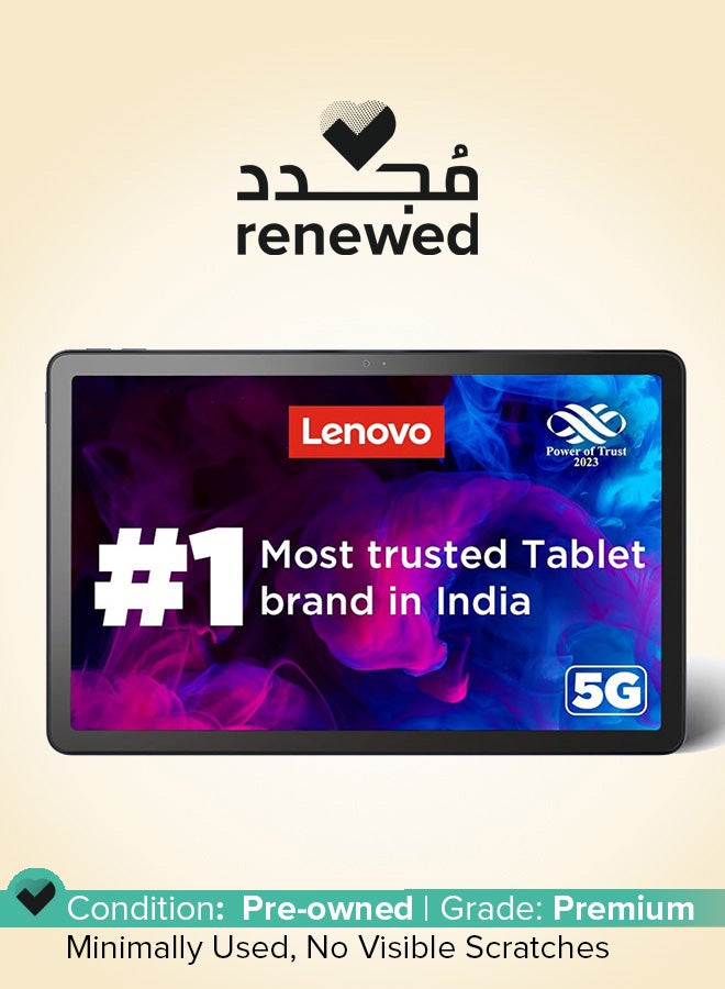 Lenovo Renewed - 10.6-Inch M10 Tablet 128GB Abyss Blue 5G With Wi-Fi - International Version  - Image 1