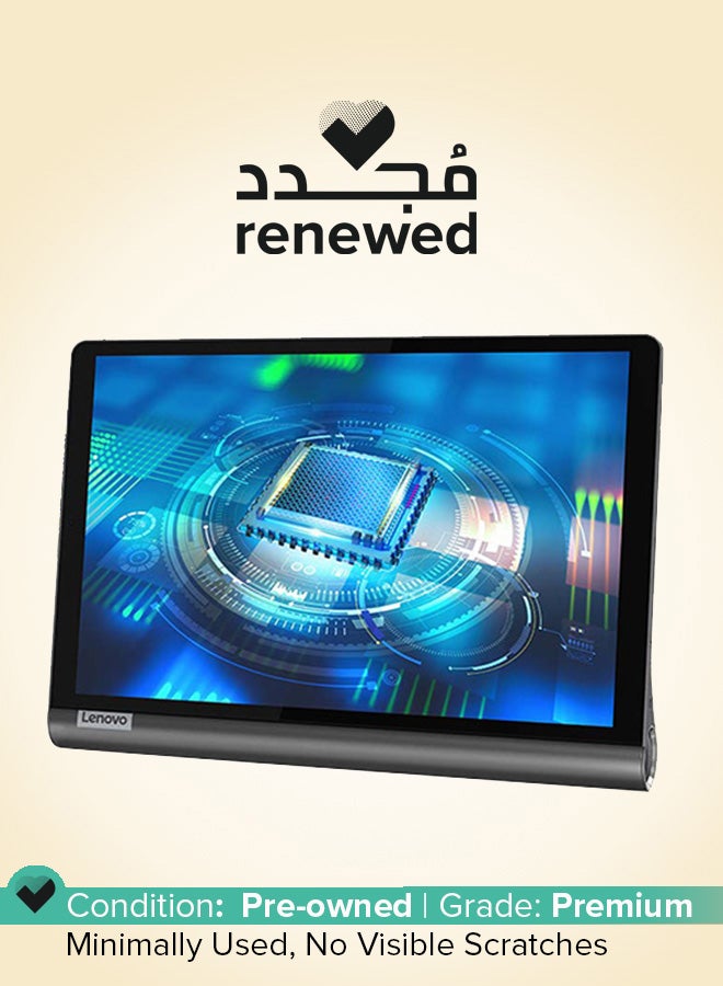 Lenovo Renewed - 10.1-Inch Yoga Smart Tablet 64GB Iron Grey 4G LTE Wi-Fi - International Version  - Image 1
