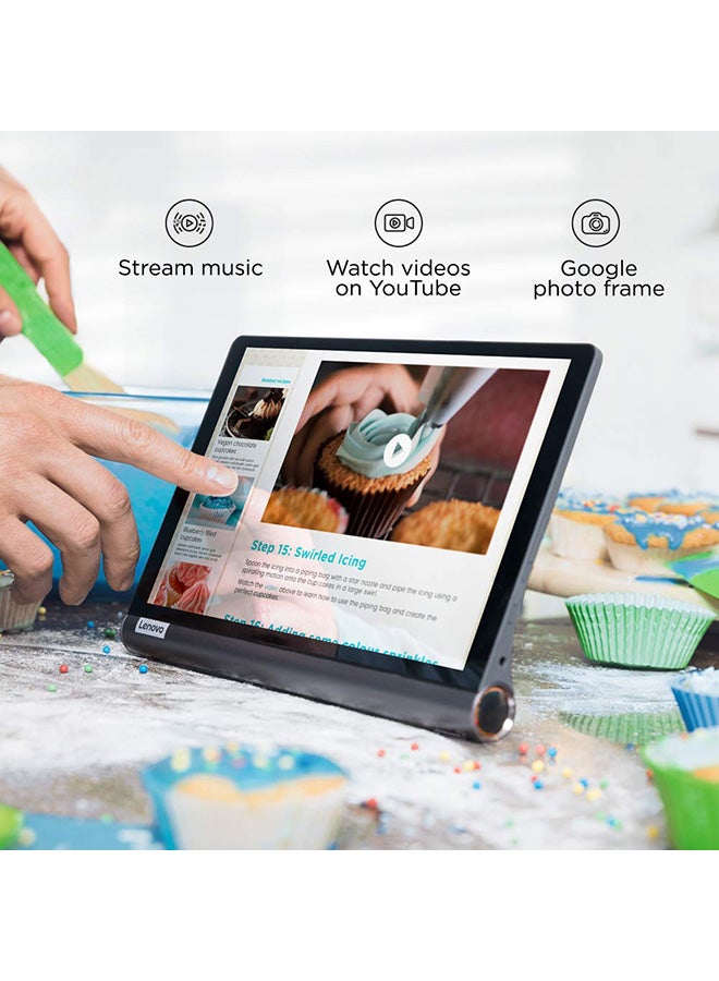 Lenovo Renewed - 10.1-Inch Yoga Smart Tablet 64GB Iron Grey 4G LTE Wi-Fi - International Version  - Image 2
