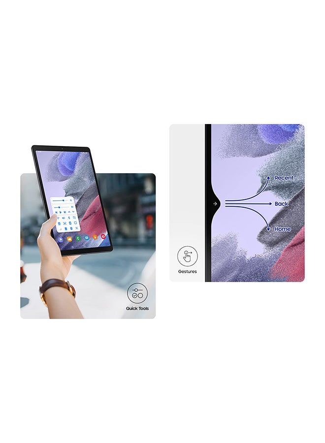 سامسونج مجدد - جهاز Galaxy Tab A7 Lite بحجم 8.7 بوصة 32GB رمادي 4G LTE واي فاي - النسخة الدولية - Image 3