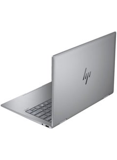 إتش بي Envy x360 Laptop With 14-Inch 2.8K Display, AMD Ryzen 5-8640HS Processor/16GB RAM/512GB SSD/AMD Radeon Graphics/Windows 11 Home English/Arabic Meteor Silver  - Image 5