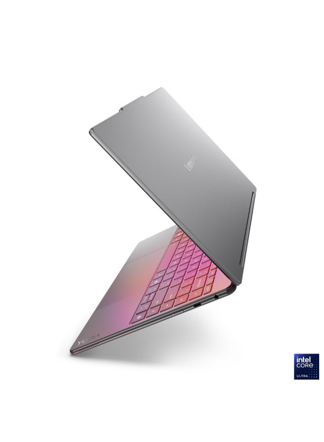 Lenovo Yoga 9i 2-in-1 Laptop With 14 Inch 2.8K WQXGA+ (2880x1800) OLED Display,Intel Core Ultra 7 258V Processor/32GB RAM DDR5/1TB SSD/Intel Arc Graphics/Windows 11 Home/ English/Arabic Luna Grey  - Image 4