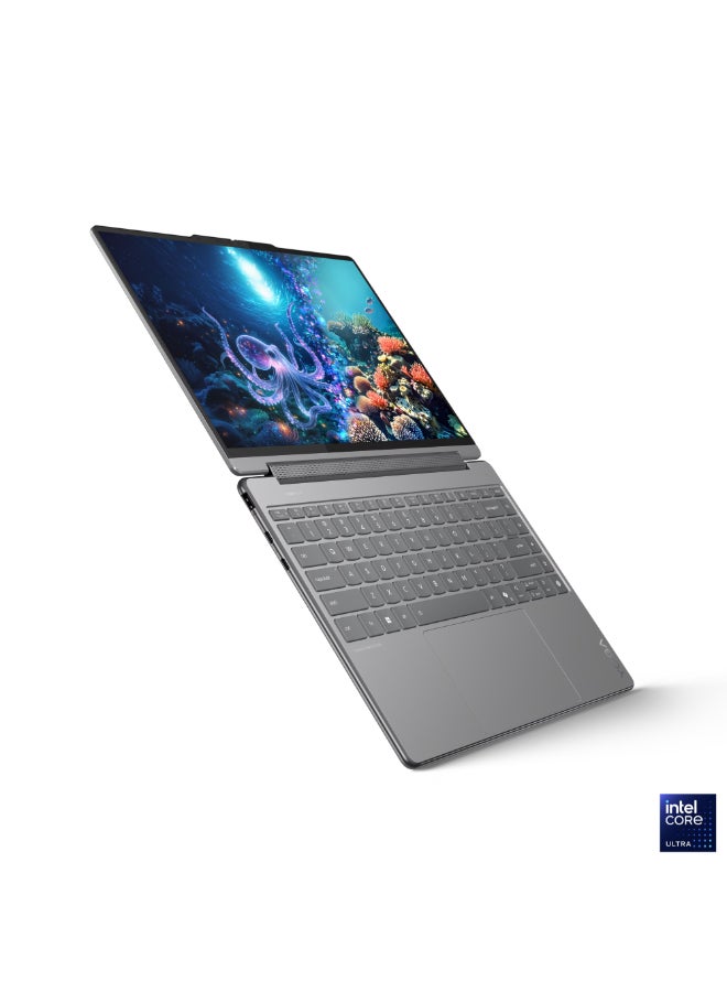Lenovo Yoga 9i 2-in-1 Laptop With 14 Inch 2.8K WQXGA+ (2880x1800) OLED Display,Intel Core Ultra 7 258V Processor/32GB RAM DDR5/1TB SSD/Intel Arc Graphics/Windows 11 Home/ English/Arabic Luna Grey  - Image 3