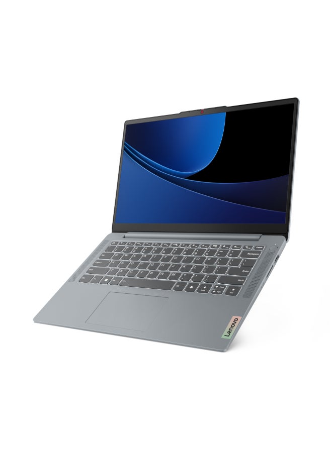 Lenovo IdeaPad Slim Laptop With 14 Inch Full HD (1920x1080) Display,Intel Core i3 N355 Processor/8GB RAM DDR5/512GB SSD/Integrated Intel Graphics/Windows 11 Home/ English/Arabic Arctic Grey  - Image 3